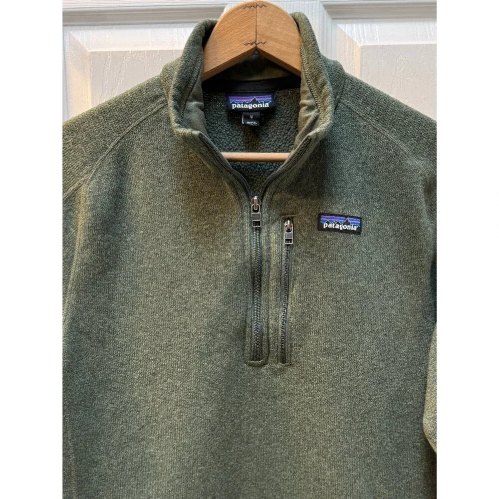 Patagonia Better Sweater 1/4 Zip Utility Pocket Size Medium